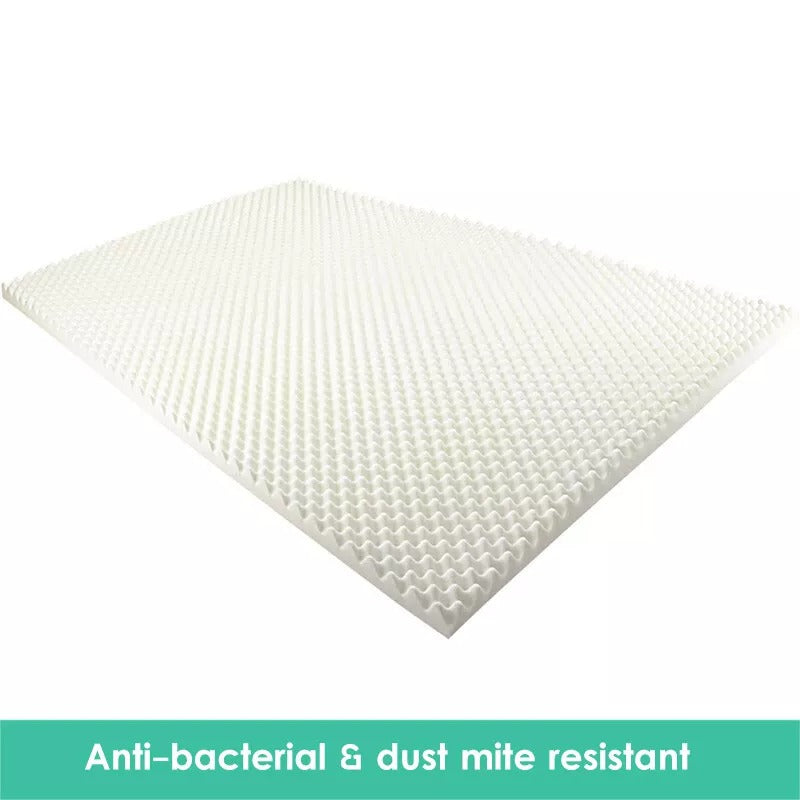 All Size Egg Crate Mattress Topper High Density Foam Underlay Protector - 5CM