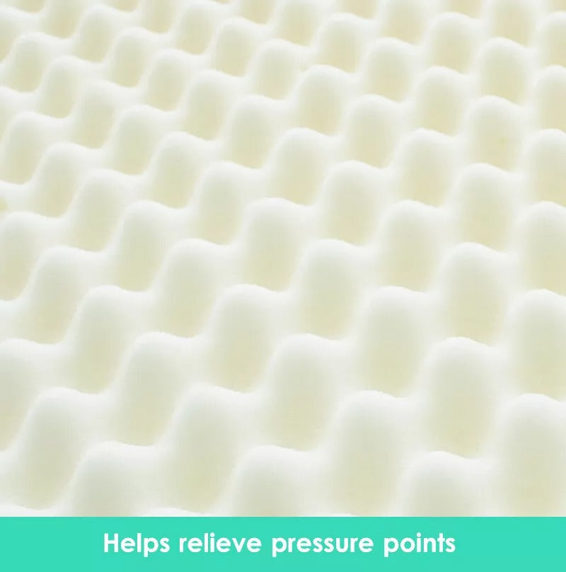 All Size Egg Crate Mattress Topper High Density Foam Underlay Protector - 5CM